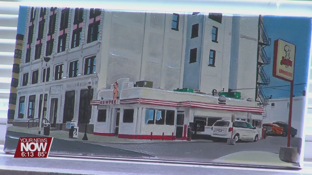 Local teenage artist creates artwork for Lima Memorial's new Inpatient Rehabilitation Center